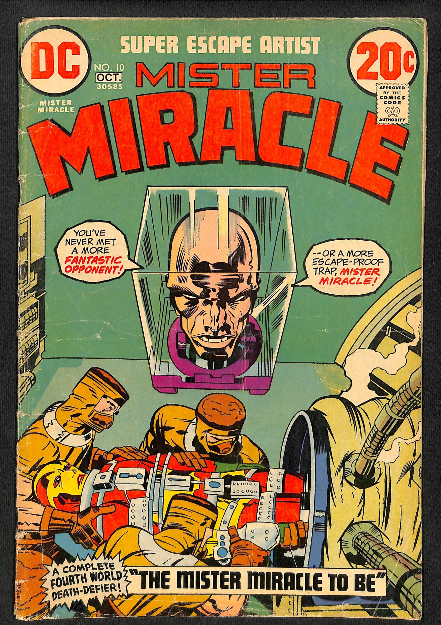 Mister Miracle Comic Books Bronze Age Dc Comics Hipcomic