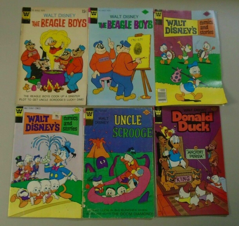 Whitman Disney Ducks lot 6 different issues