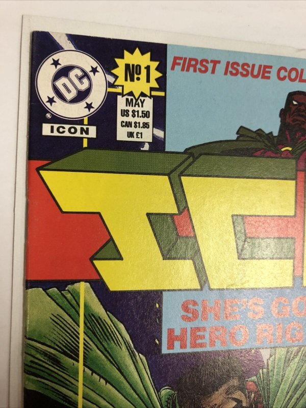 Icon (1993) # 1 (NM) Milestone | 1st App Static Preview