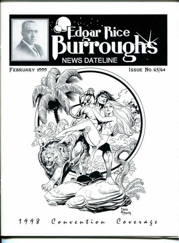 Edgar Rice Burroughs News Dateline #63/64 1999-Tarzan-comics-books-pulps-VF