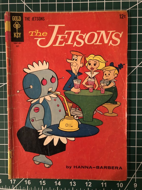 Jetsons #16, 21, 34, 35 Gold Key issues Fair condition