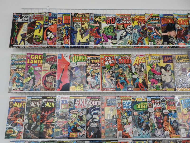 Huge Lot 160+ Silver/Bronze Low Grade Comics W/ Spider-Man, Batman, +! See desc