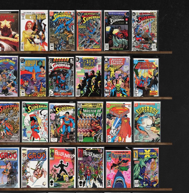 Huge Lot 150+ Comics with Superman, The Avengers & More!