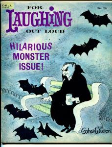 For Laughing Out Loud #33 10/1964-Dell-Gahan Wilson-monster issue-VG/FN