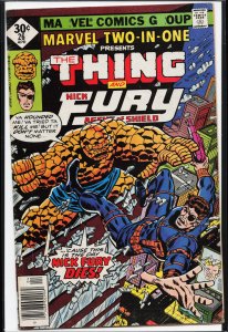 Marvel Two-in-One #26 Whitman Variant (1977) Nick Fury