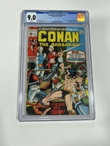 CONAN THE BARBARIAN 2 CGC 9.0 WHITE PAGES MARVEL 1970