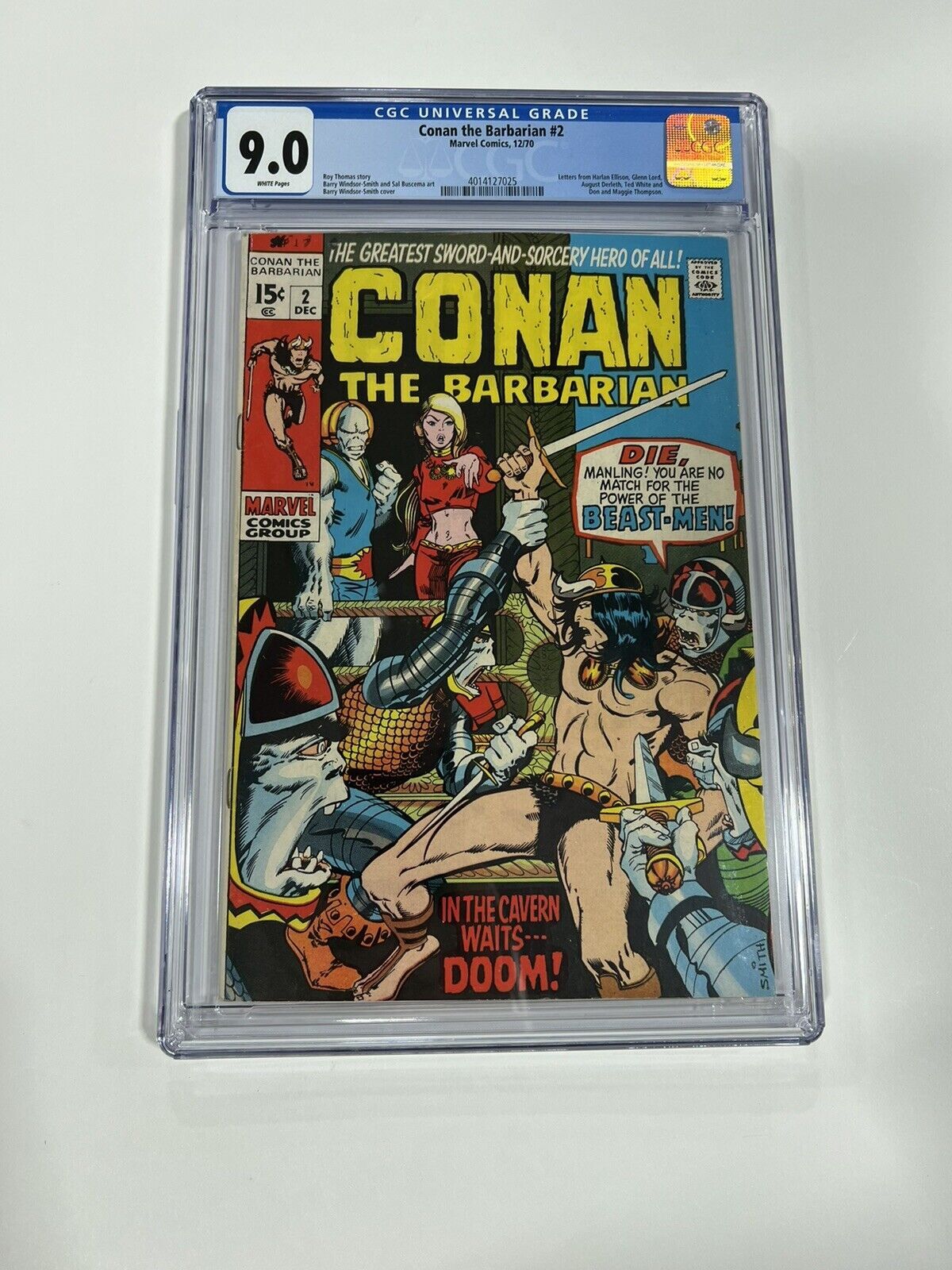 ComicConnect - Texeira, Mark - CONAN THE BARBARIAN (1970-93) #227