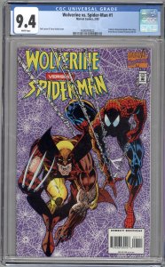 Wolverine vs. Spider-Man (1995) CGC 9.4 NM