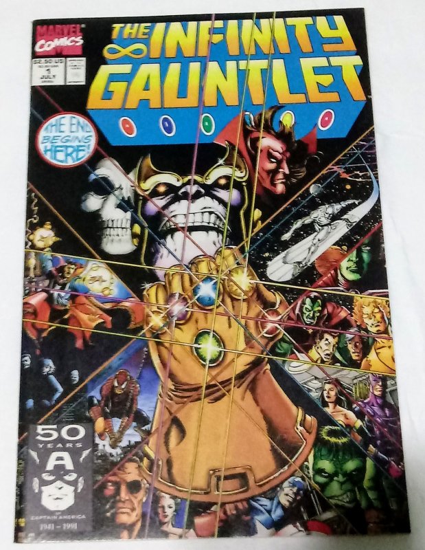 INFINITY GAUNTLET #1 (VF/NM) Modern Age Marvel ID55L