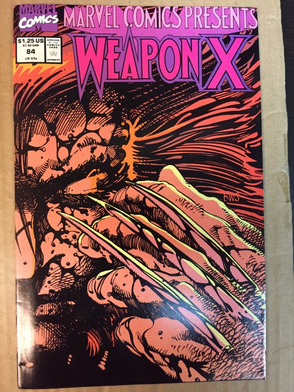 Weapon X #84