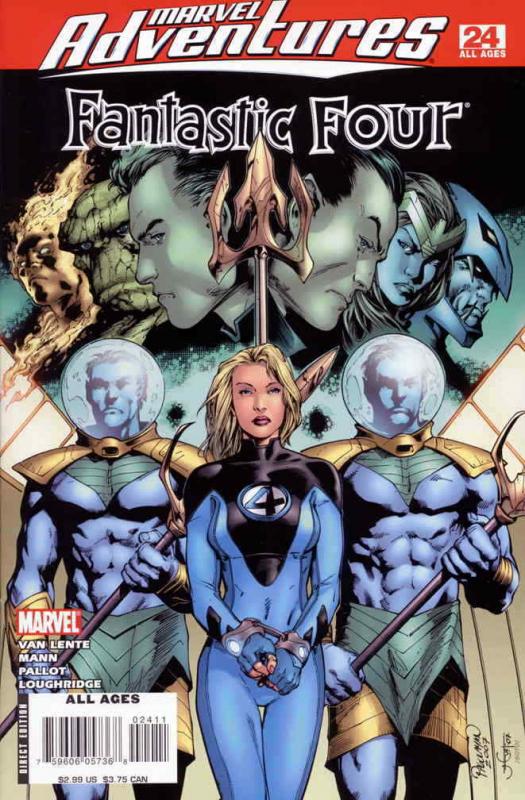Marvel Adventures Fantastic Four #24 VF/NM; Marvel | save on shipping - details