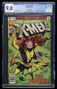 X-Men #135 CGC VF/NM 9.0 White Pages 1st Full Appearance Dark Phoenix!