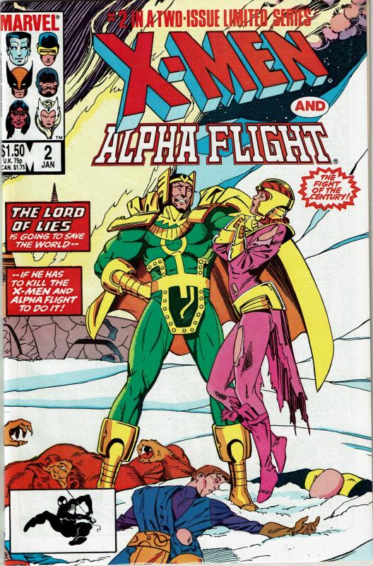 X-Men & Alpha Flight #1-2, 9.0 or Better