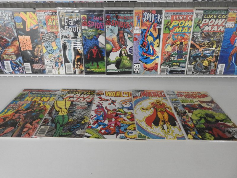 Huge Lot of 120+ Comics W/ Daredevil, Spider-Man, X-Men+ Avg VF- Condition