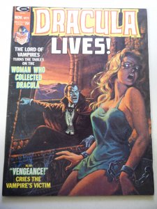 Dracula Lives #9 (1974) FN- Condition indentations fc