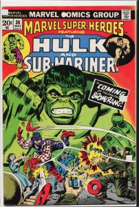 Marvel Super-Heroes #36 (1973) Hulk