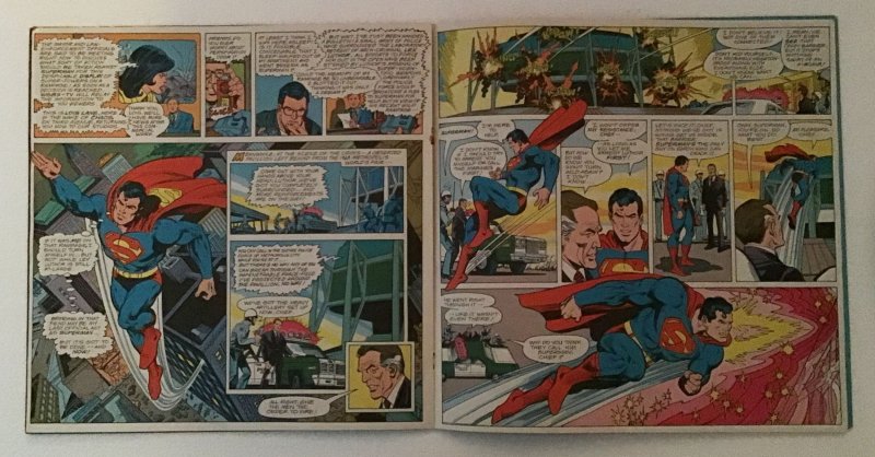 Superman: Book & Record set, BR514, 33 1/3 RPM, 12 inch, Tomorrow, the World