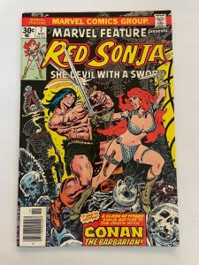 Marvel Feature # 7 NM Comic Book Red Sonja She-Devil Conan Barbarian Kull 25 LI8