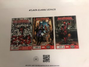 3 Deadpool  Marvel Comic Books # 043 044 250  Hulk Thor 51 KE1