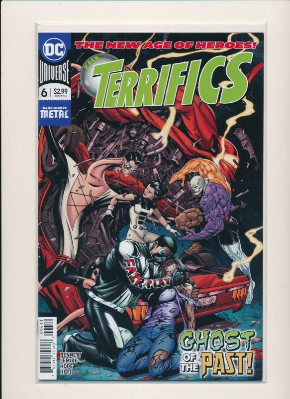 DC Comics The New Age of Heros TERRIFICS #6 Plastic Man Cover  VF/NM (PF786) 