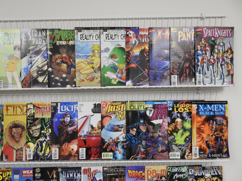 Huge Lot 190+ Comics W/ X-Men, Wolverine, Silver Surfer, +More! Avg FN/VF Cond!