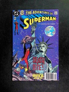 Adventure of Superman #465  DC Comics 1990 VF/NM NEWSSTAND