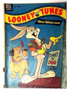Looney Tunes and Merrie Melodies #161 1955 Dell Bugs Bunny 1st Print Comic Book