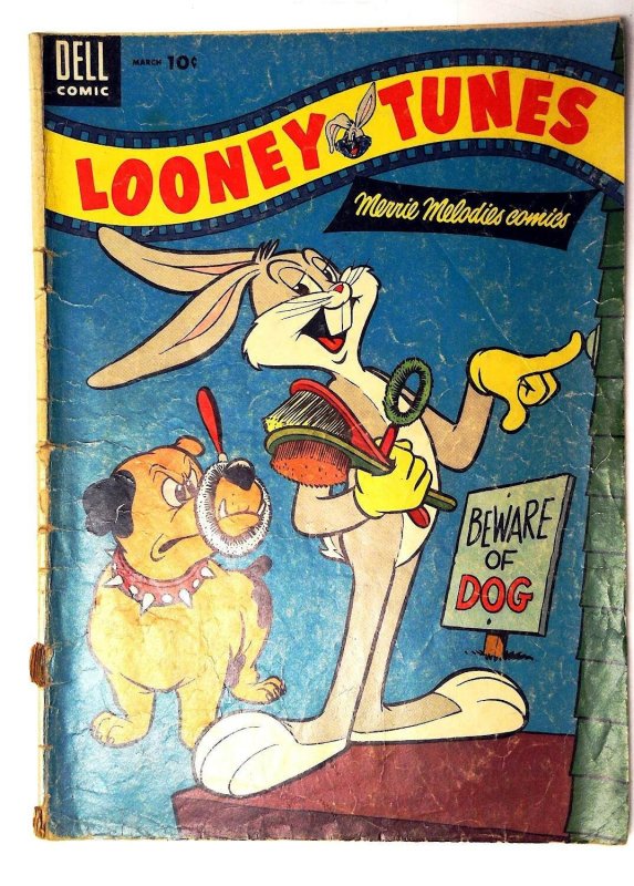 Looney Tunes and Merrie Melodies #161 1955 Dell Bugs Bunny 1st Print Comic Book