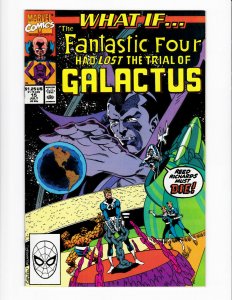 What If...? #15 Marvel 1990 NM-  Fantastic Four Had Lost The Trial of Galactus