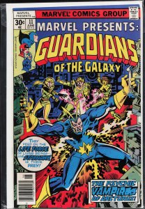 Marvel Presents #11 35-Cent Cover (1977) Guardians of the Galaxy