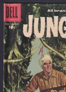 Jungle Jim #11 1957 Dell 5.5 Fine- comic