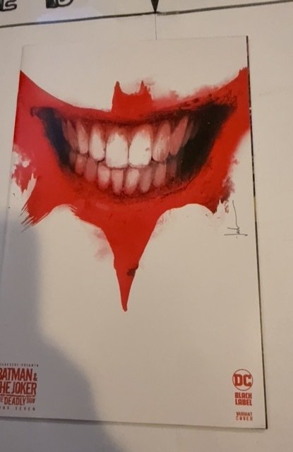 Batman & The Joker: The Deadly Duo #7 Jock Cover (2023)