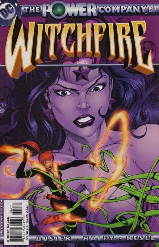 Power Company, The: Witchfire #1 VF/NM; DC | save on shipping - details inside