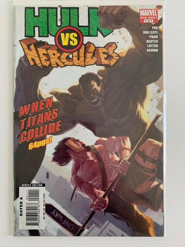 Hulk vs Hercules When Titans Collide One-Shot Marvel Comics VF+