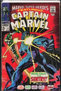 Marvel Super-Heroes #13 (1968) Captain Marvel [Key Issue]