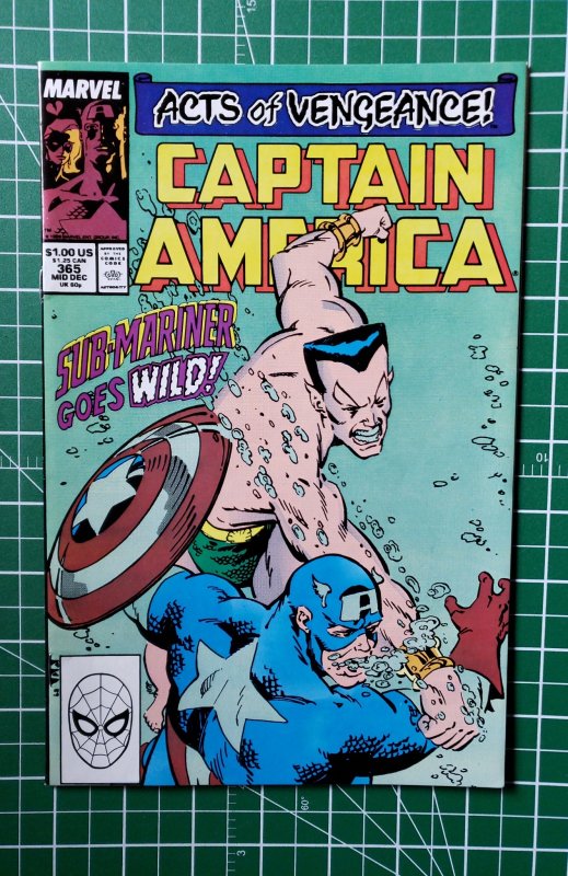 Captain America #365 Direct Edition (1989)