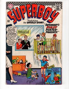 Superboy #133 (1966) SUPERBABY! ROBIN! LEX-LUTHOR! Higher Grade DC  / ID#939