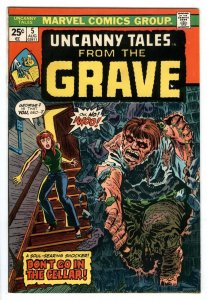 Uncanny Tales From The Grave 5 1974 Classic 50's Marvel Horror Reprints Menace 2 