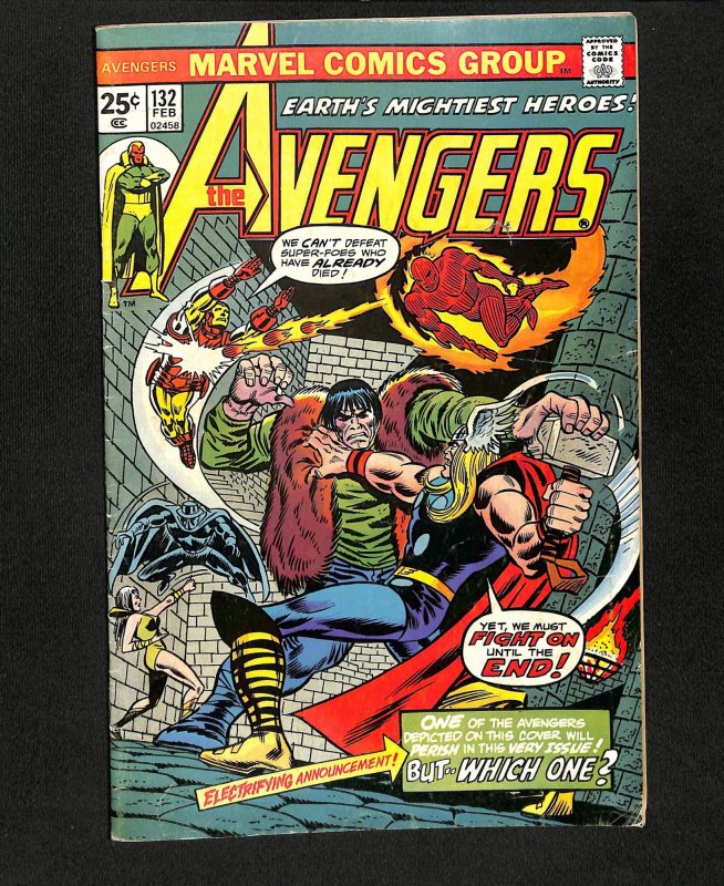 Avengers #132