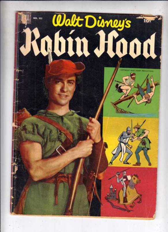 Four Color #413 (Aug-52) VG- Affordable-Grade Robin Hood, Maid Marrion, Friar...