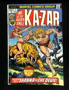 Ka-Zar (1974) #2