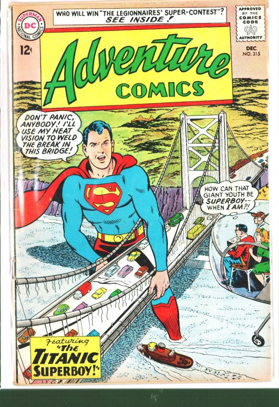 Adventure Comics #315 (1963)