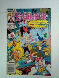 Excalibur #5 VF+ Newsstand Marvel Comics C53A