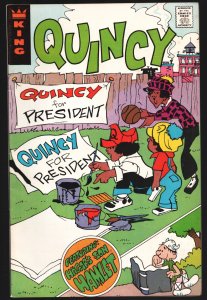 Quincy #R-14 1977-King-Hagar's son Hamlet appears