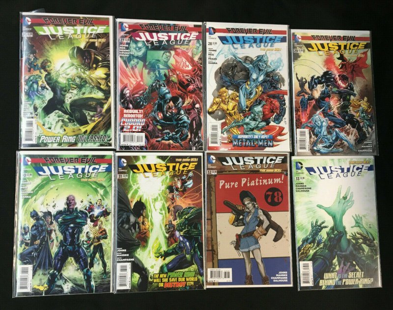 JUSTICE LEAGUE THE NEW 52 1-52 PLUS #0, #1 (2 VARIANTS) 1ST MODERN SHAZAM VF-NM
