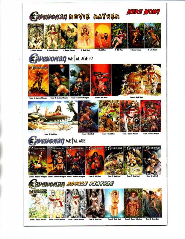 Cavewoman Movie Mayhem  #1 - Amryl - 2021 - NM