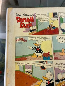 Dell Four Color 422 GD/GD+ Donald Duck the Gilded Man