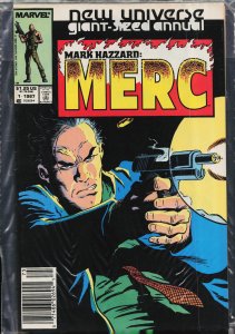 Mark Hazzard: Merc Annual Newsstand Edition (1987) Mark Hazzard