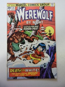 Werewolf by Night #31 (1975) FN Condition indentations bc