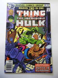 Marvel Two-in-One #46 (1978) FN Condition